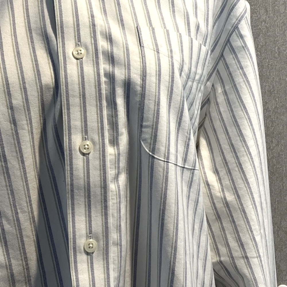 L.L. Bean LS Mens Button Up Shirt- Size 16.5-36 - Picture 3 of 6